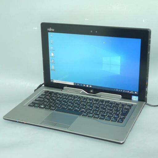 1台限定 送料無料 タブレット 中古良品 Win10 11.6型 富士通 Q702/G Core i5 4GB SSD Wi-Fi Bluetooth webカメラ LibreOffice キーボード付