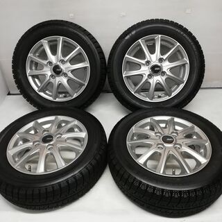 ★スタッドレス・ホイール 4本★ 155/65R13 ブリヂストン アイスパートナー2 2019年製 90% 13x4.00B PREO ブリヂストン 4H -100   ～横浜市旭区 ズーラシア近く～