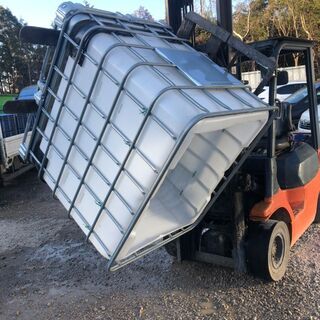 IBCコンテナ1000L(黒色)】①▽即渡し可▽千葉市内直接引渡し可