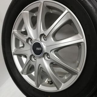 ★スタッドレス・ホイール 4本★ 155/65R13 ブリヂストン アイスパートナー2 2019年製 90% 13x4.00B PREO ブリヂストン 4H -100   ～横浜市旭区 ズーラシア近く～