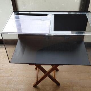 中古アクリル水槽セット 75cm幅