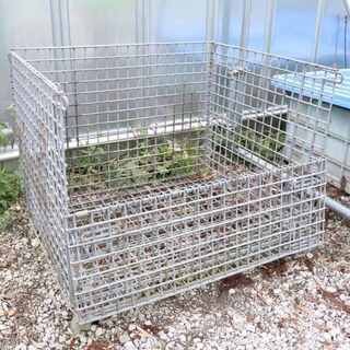 メッシュパレット】金網製容器☆千葉市内直接引き取り可 セール 