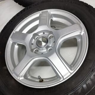 175/65R14 ブリヂストン ブリザック 2014年製 14x5.5 GRASS 4H -100 Off 40 スタッドレス 4本    ～横浜市旭区 ズーラシア近く～