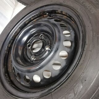 ★スタッドレスタイヤ・ホイール 4本★ 165/70R14 トーヨータイヤ ガリットG5 \'16 70~80％ 14x5.5J トヨタ製品 4H -100    ～横浜市旭区 ズーラシア近く～