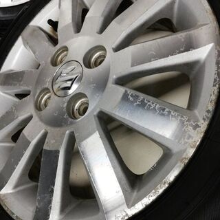 ★スタッドレス・ホイール 4本セット★ 155/65R14 オートバックス ノーストレックN3 2018年製 14x4.5J スズキ純正 4H -100 軽自動車    ～横浜市旭区 ズーラシア近く～