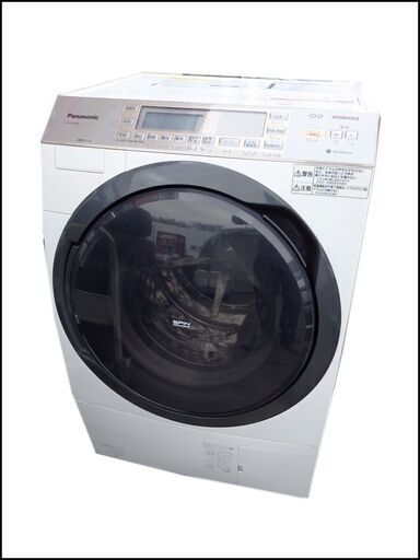 動作品/パナソニック◆ドラム式洗濯乾燥機/NA-VX7300L◆エコナビ/10㎏/泡洗浄・温水機能◆2014年製