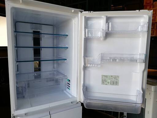 【051306】冷凍冷蔵庫　2020年製　シャープ　SHARP　SJ-GW41F-W　冷凍室121L　冷蔵室291L【引取限定】