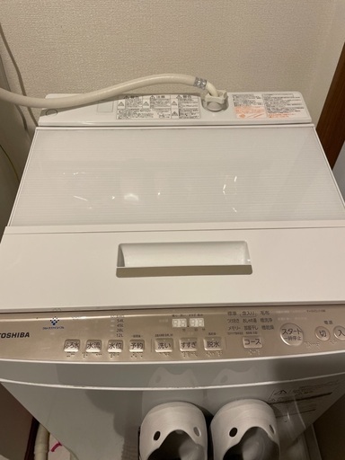東芝　洗濯機　8kg