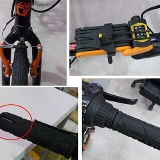折りたたみ自転車 ドッペルギャンガー 16インチ 104 black bullet2 シマノ6段切替 黒 オレンジ ミニベロ 札幌市東区 新道東店