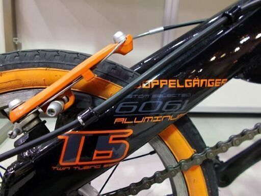 折りたたみ自転車 ドッペルギャンガー 16インチ 104 black bullet2 