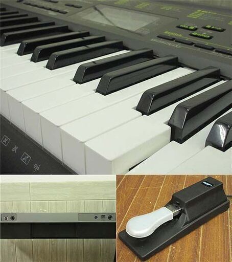 sa0596【中古】 カシオ 電子キーボード 61鍵盤 CTK-2200 ブラック