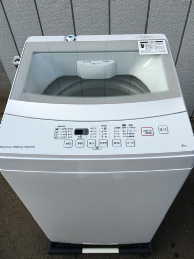 ■ニトリ 6.0kg 全自動洗濯機 NTR60 2019年製■NITORI