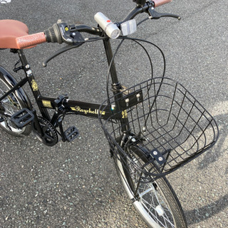 20インチ折りたたみ自転車KAZATO(カザト) FKZ-206　6段変速　ブラック　新品未使用