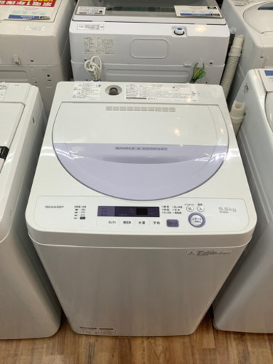 全自動洗濯機　SHARP(シャープ) 2016年製 5.5kg
