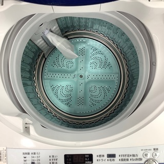 安心の6ヵ月保証付き!!2016年製SHARP(シャープ)の洗濯機!!【トレファク