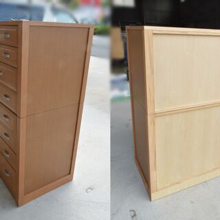 激安 先着順♪○値下げ○美品 高級 桐箪笥 府中家具 天然木 幅1130