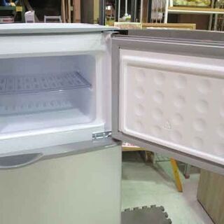 2ドア 冷蔵庫 118L 2015年製 シャープ SJ-H12Y-S シルバー 100Lクラス