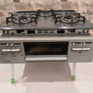 未使用 リンナイ ビルトインガスコンロ 都市ガス 2018年製 RB32M4HSW