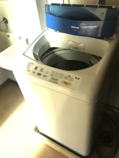 【御商談中】National 全自動洗濯機 6.0kg
