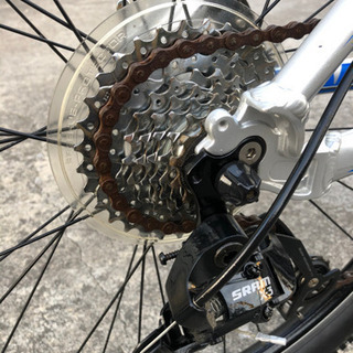 比較的に綺麗GIANT ROCK XS マウンテン　バイク　26インチ 21段変速