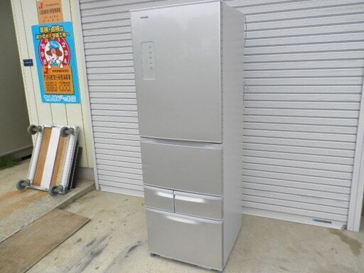 東芝 冷凍冷蔵庫GR-417G 410L ２０１８年 ５ドア 動作確認 無料配送（つくば市から２０キロまで