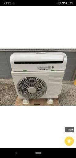 、新品のエアコンの販売、取り付け、洗浄作業