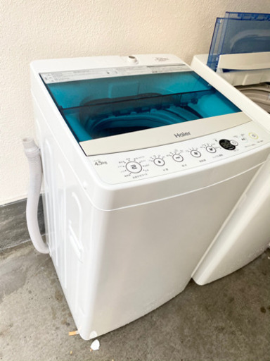 ♨️Haier 洗濯機　4.5キロ2019年式大阪市配達無料✅