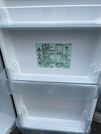 パナソニック168ℓ ノンフロン冷凍冷蔵庫