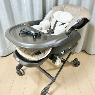 【美品】　Combi ネムリラ AT BEDi 電動　動作確認済 スイングチェア Combi コンビ ホワイトレーベル ネムリラ AUTO SWING BEDi Long