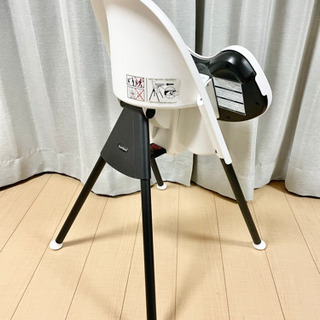 美品 ベビービョルン ハイチェア ベビーチェア ホワイト
