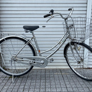 【ネット決済・配送可】【中古自転車】26インチ変速なし　マルキン...