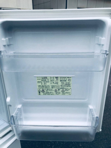 843番 シャープ✨ノンフロン冷凍冷蔵庫✨SJ-UA14-W‼️