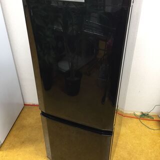 MITSUBISHI MR-P15Y-B 2ドア冷凍冷蔵庫 - キッチン家電