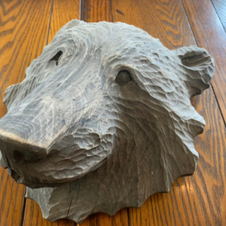【ネット決済】木彫り熊　アンティーク