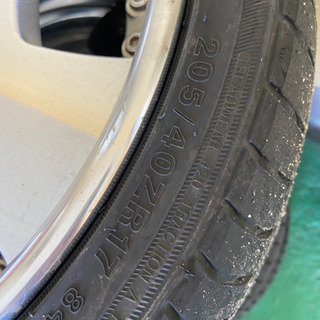 ワークホイールタイヤ付き‼️バリ溝‼️