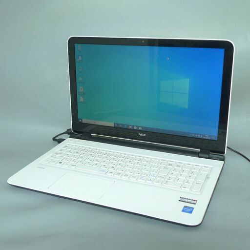 1台限定 送料無料 新品SSD搭載 ノートパソコン 中古良品 Windows10 15.6型 NEC PC-GN14CUTA2 第4世代Celeron 4GB DVDRW 無線 LibreOffice済