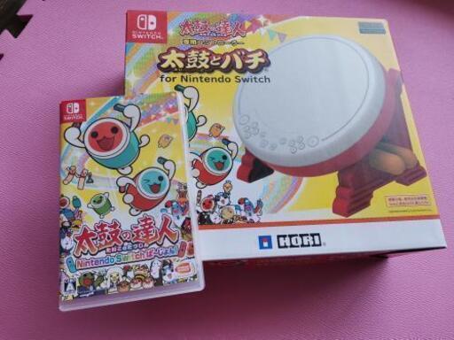 太鼓の達人と専用コントローラー