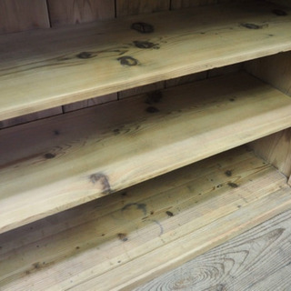 H88cm×W173cm◆大きな古い木製ガラスケース◆飾り棚食器棚