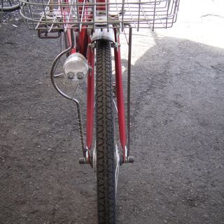 お値下げしました! 高品質 27インチ自転車切替なし荷台つき ママチャリ 