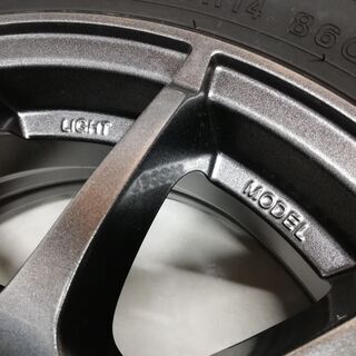 ★スタッドレス・ホイール 4本★ 185/65R14 ダンロップ ウィンターマックス WM01 2017年製 14x5.5J ATECH SCHNEIDER 4H -100　～横浜市旭区 ズーラシア近く～