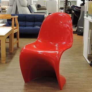 (Y)北大前! 札幌 引取 美品 Vitra/ヴィトラ パントンチェア クラシック レッド/赤 ヴァーナー・パントン アンティーク スタッキングチェア/イス 中古/USED