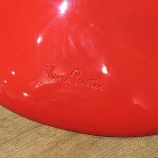 (Y)北大前! 札幌 引取 美品 Vitra/ヴィトラ パントンチェア クラシック レッド/赤 ヴァーナー・パントン アンティーク スタッキングチェア/イス 中古/USED