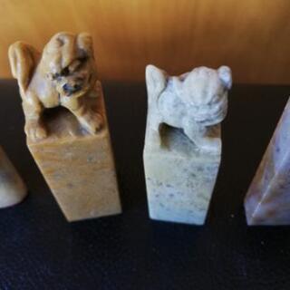 篆刻用の印材。全部で15個有ります。No, 5