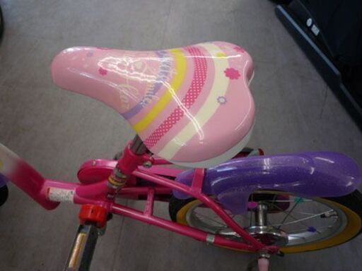 ディズニープリンセス 16インチ 子供用自転車 補助輪付き ピンク