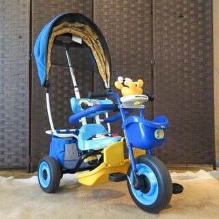 □ides アイデス 三輪車 ミッキーマウス ブルー サンシェード