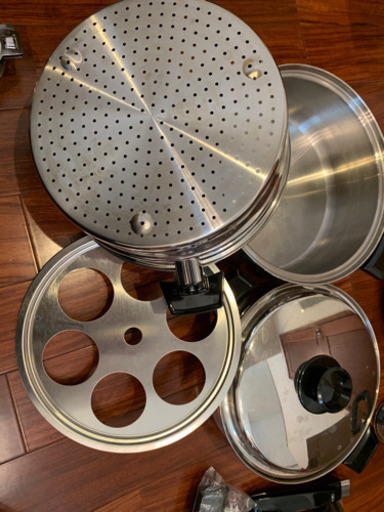 ロイヤルクイーン/made in U.S.A 鍋一式セット(大)