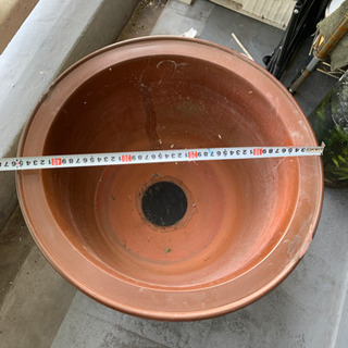【ネット決済】植木鉢をメダカ飼育用DIYした容器