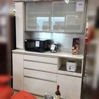 パモウナ　キッチンボード食器棚　W1600 ホワイト パモウナ キッチンボード食器棚 W1600 ホワイト パモウナ PAMOUNA