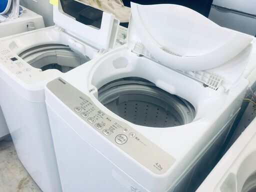 東芝4.2K洗濯機　2016年製　分解クリーニング済み！トップカバー　洗濯蓋　バックカバー新品交換