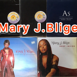 【ネット決済・配送可】【送料無料】Mary J.Blige 5枚セット